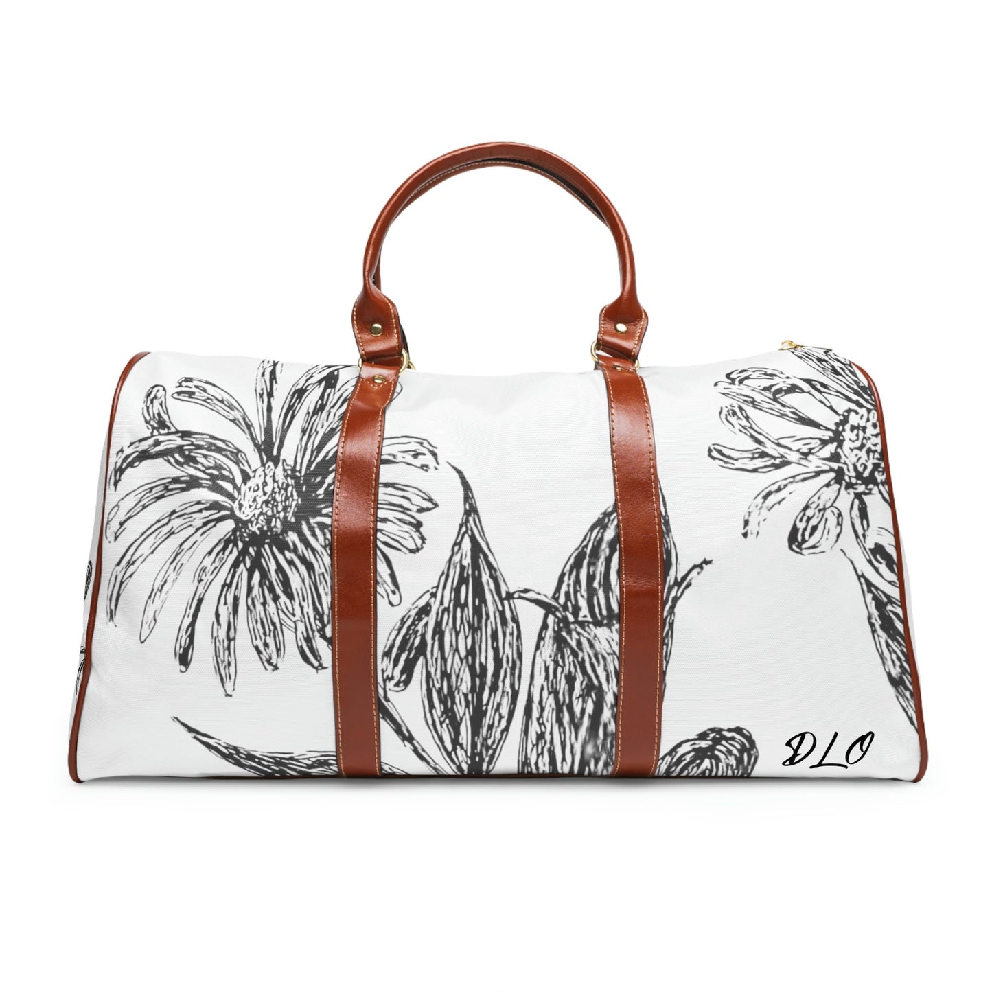 Waterproof Travel Bag Printed with Original Ink Drawing