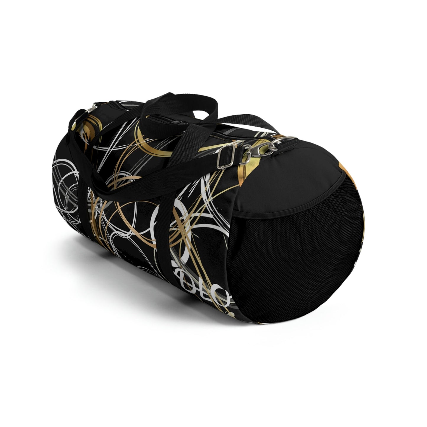 Duffel Bag Original Geometric Abstract Digital Art Design, Gym Bag, Yoga Bag, Sports, Travel, weekend, stylish, fashionable, statement piece