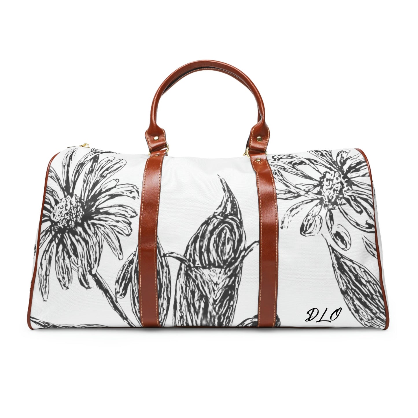 Waterproof Travel Bag Printed with Original Ink Drawing