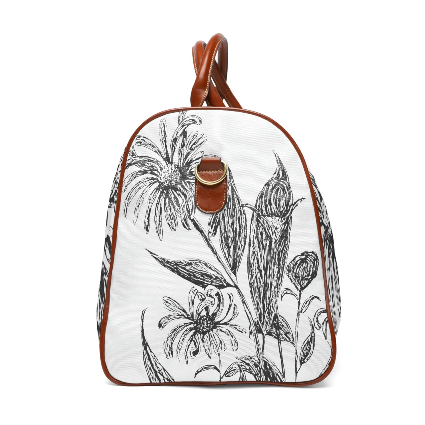 Waterproof Travel Bag Printed with Original Ink Drawing