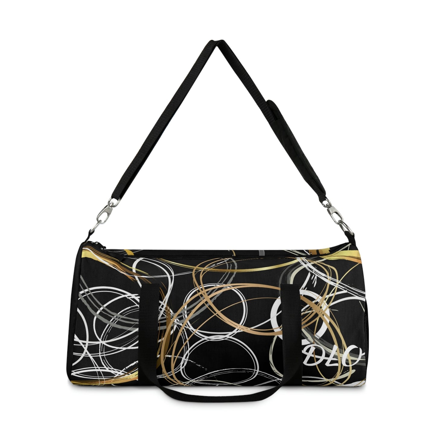 Duffel Bag Original Geometric Abstract Digital Art Design, Gym Bag, Yoga Bag, Sports, Travel, weekend, stylish, fashionable, statement piece