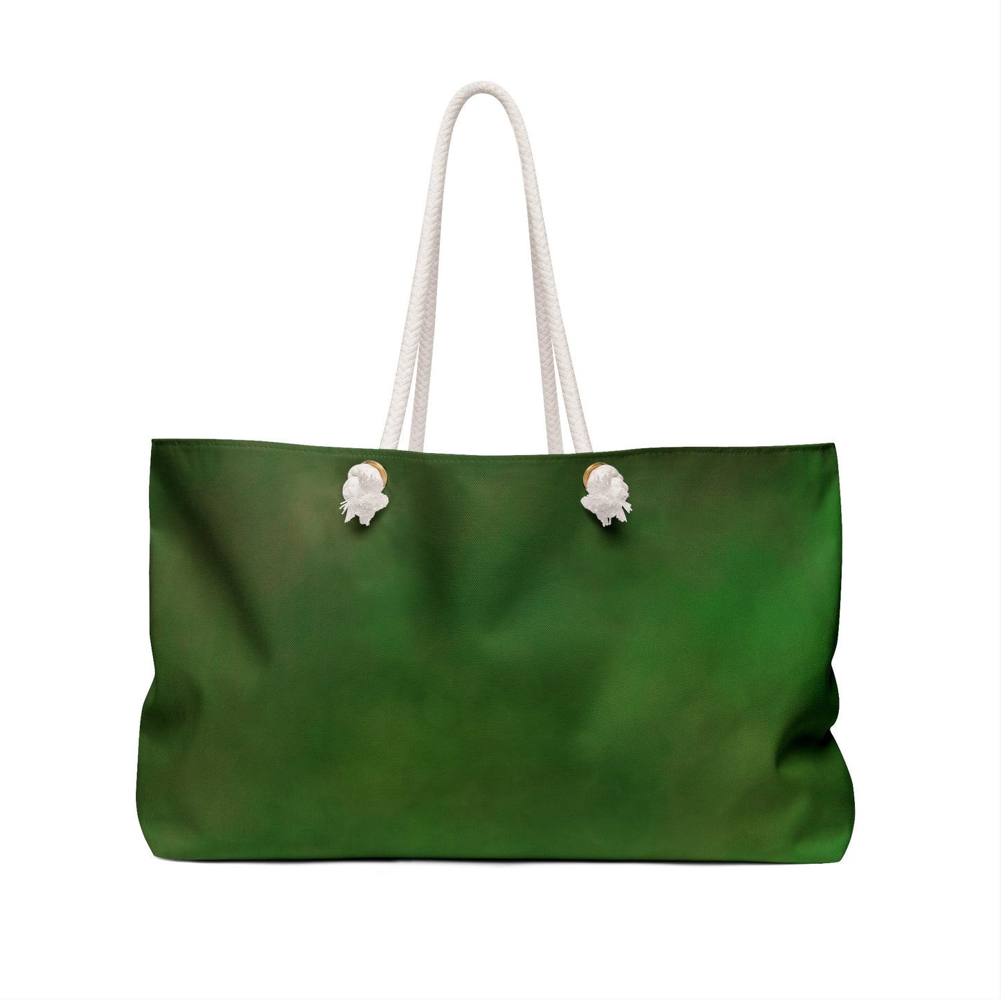 Muted Greens, Original Digital Art Weekender Bag Forest Greens. Autumn Bag