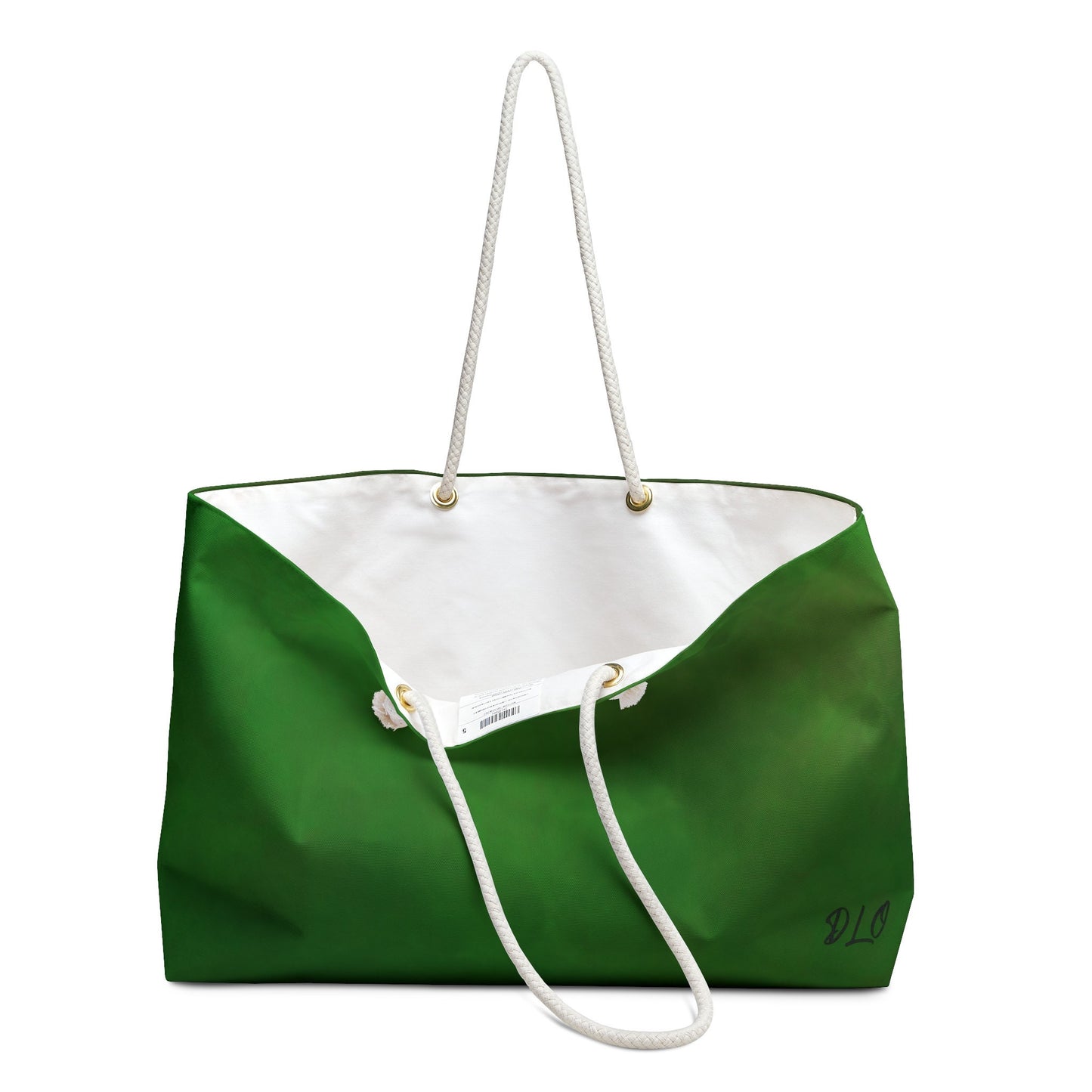 Muted Greens, Original Digital Art Weekender Bag Forest Greens. Autumn Bag