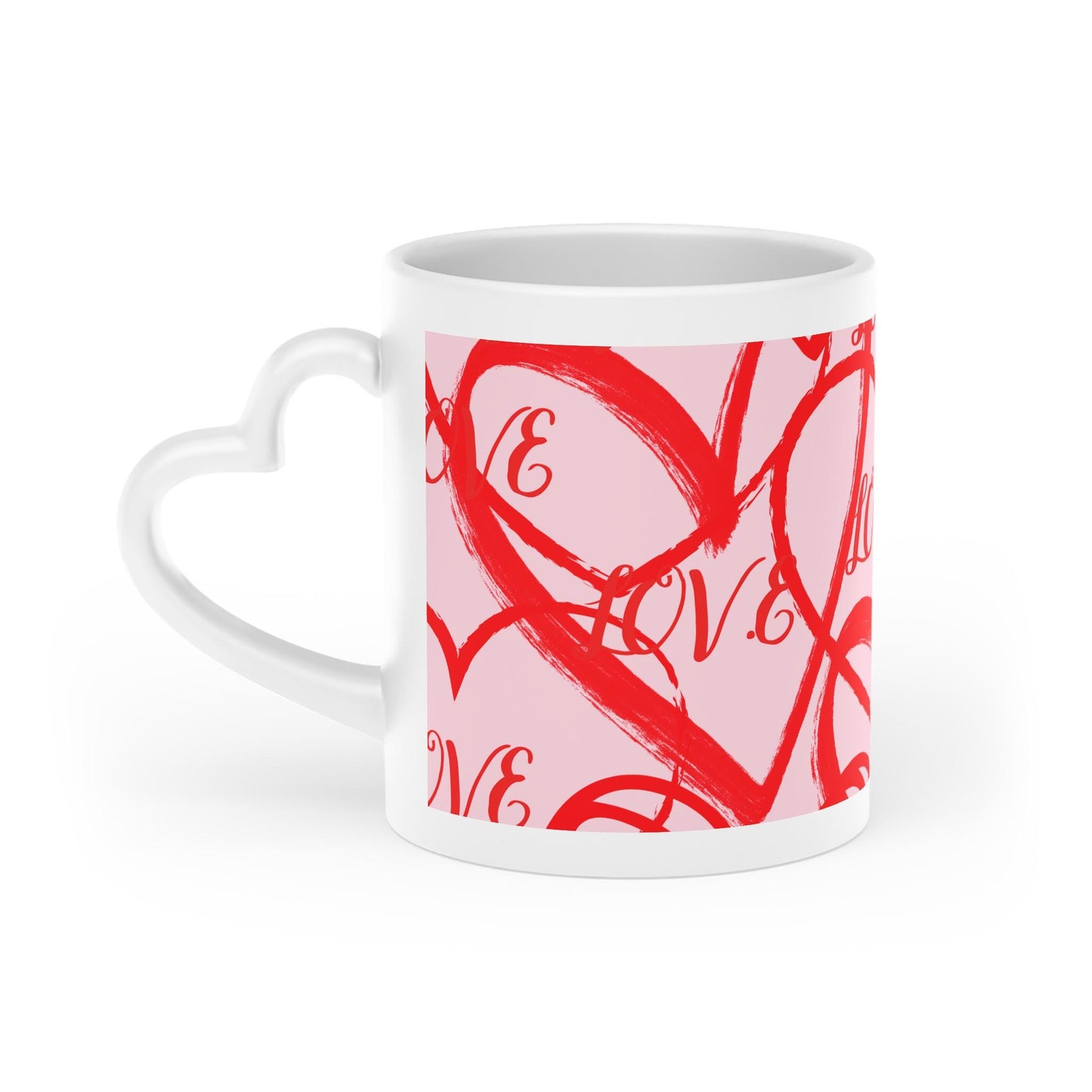 Heart-Shaped Mug