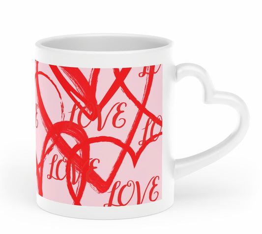 Heart-Shaped Mug