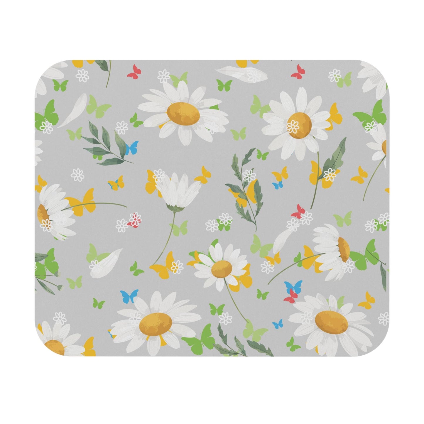 Floral Butterfly Mouse Pad | Cute Desk Accessory, Gift for Her, Office Decor, Spring Vibes, Unique Office Gift