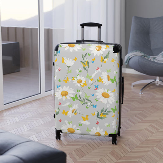 Copy of Floral Design Carry-On Suitcase | Travel Bag, Luggage for Vacation, Weekend Getaways, Gift for Travelers, Nature-Inspired