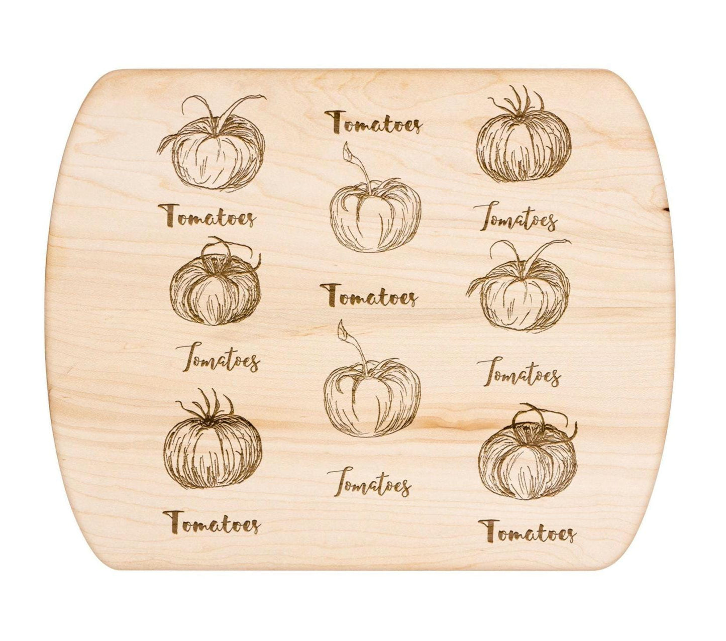 Tomatoes, Tomatoes, Tomatoes... Cutting Board, Fine Art Drawings