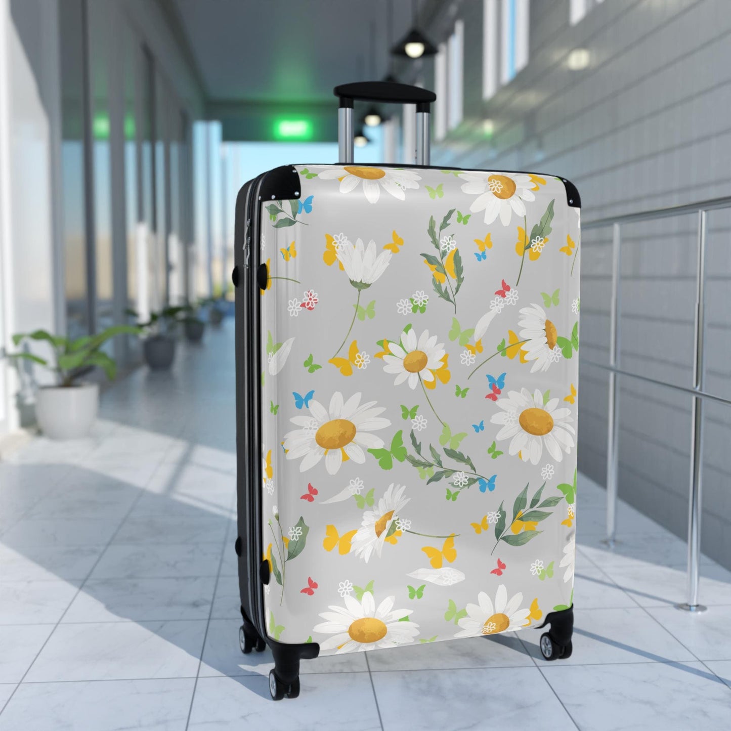 Copy of Floral Design Carry-On Suitcase | Travel Bag, Luggage for Vacation, Weekend Getaways, Gift for Travelers, Nature-Inspired